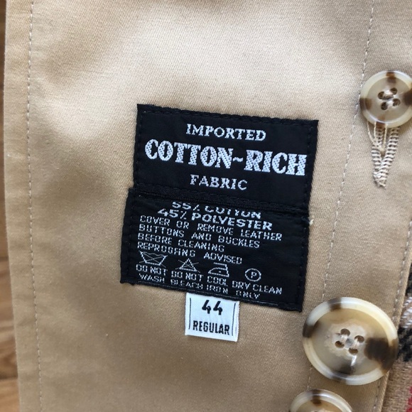 Norm Thompson Trench Coat - Picture 4 of 5